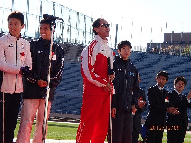 2012年神宮外苑ロードレース　開会式５